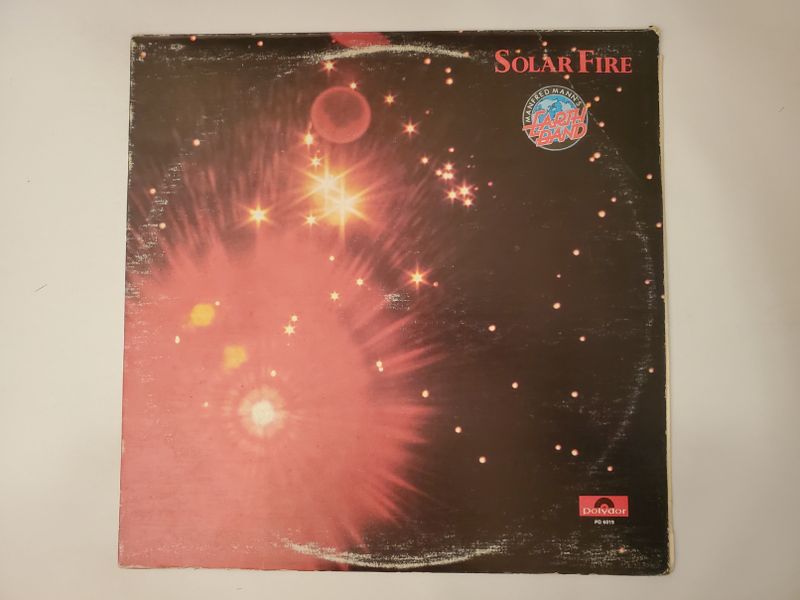 Manfred Mann's Earth Band Solar Fire vinyl record